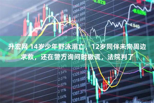 升宏网 14岁少年野泳溺亡，12岁同伴未向周边求救，还在警方询问时撒谎，法院判了